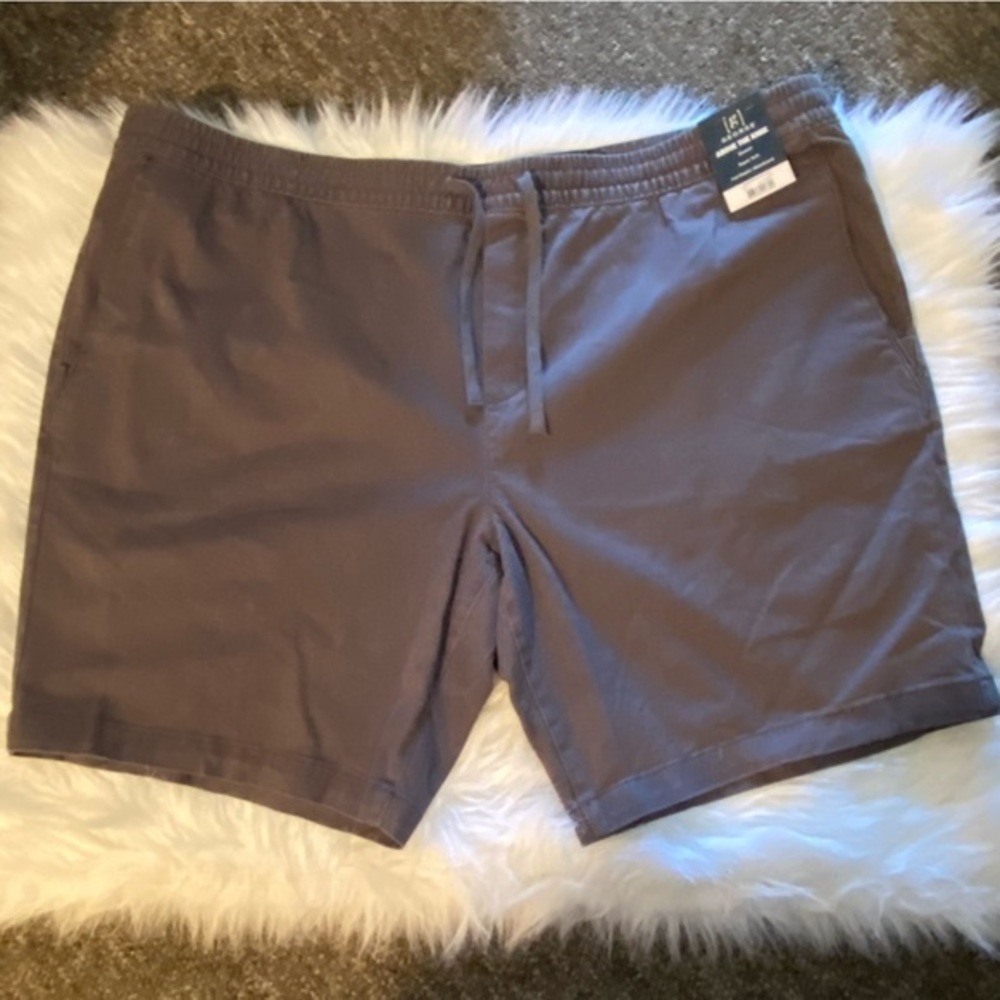 George Shorts Mens Size 2XL Gray Above The Knee Stretch‎ Super Soft Elastic